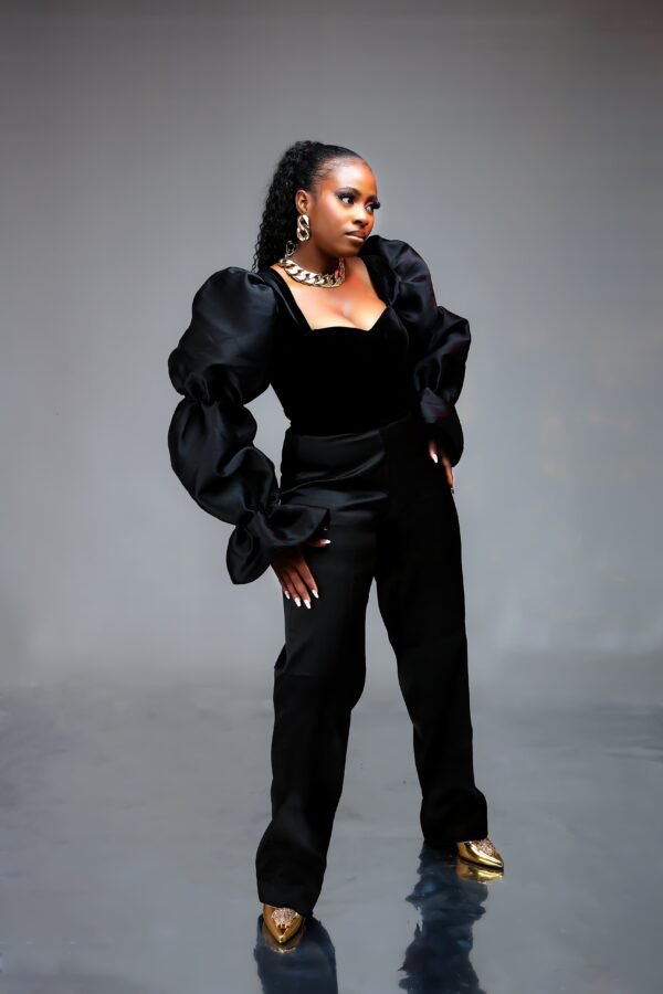 Midnight Majesty Statement Jumpsuit - Image 3